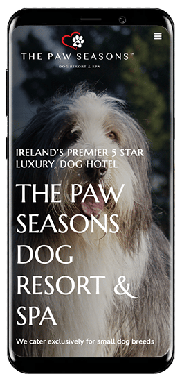 The Paw Seasons is a luxury dog hotel and spa that caters exclusively to small dog breeds in Ireland.